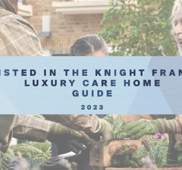 Loveday Kensington in the top 3 luxury care homes