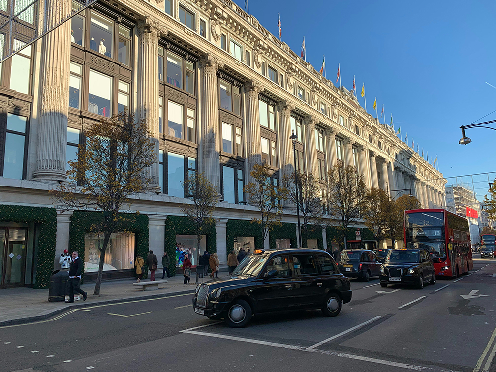 An afternoon at Selfridges